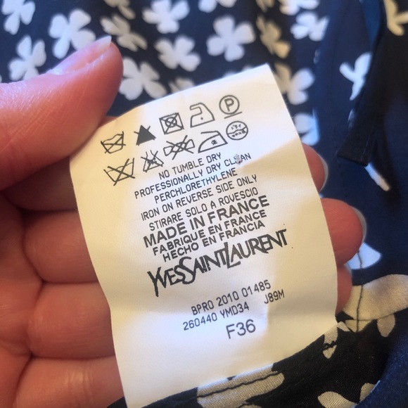 Yves Saint Laurent 2011 Resort Skirt Sz F36 - Picture 4 of 11